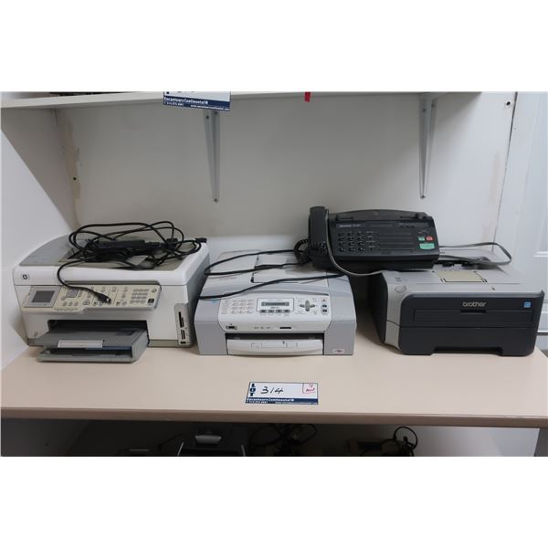 LOT DE 4 IMPRIMANTES/FAX ASST