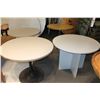 Image 1 : LOT DE 4 TABLES RONDES 36"d (BASE ASST)