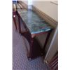 Image 2 : TABLE AVEC MARBLE 35"x14"x30"