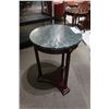 Image 1 : TABLE AVEC DESSU EN MARBRE 18"d.x26"