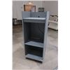 Image 1 : RANGEMENT MOBILE EN BOIS 19"x17"x45"