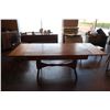 Image 3 : TABLE EXTENSIBLE EN BOIS 60-84"x36"-31"