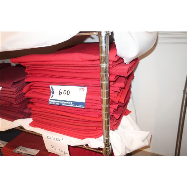 NAPPE 54"x54" ROUGE