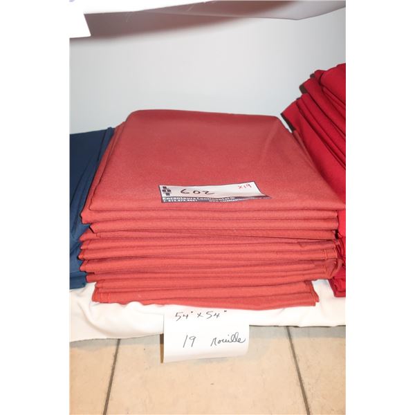 NAPPE 54"x54" ROUILLE