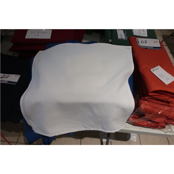 NAPKINS EN TISSU BLANC