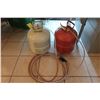 Image 1 : LOT DE 2 BONBONNE AVEC PISTOLET TOUCH AND FOAM