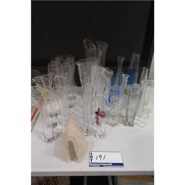 LOT DE 39 VASES ASST