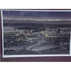 Brian Byrdsall 1990 Anchorage "City of Promise" 200/350 Frame Size 25" x 33 1/2" (1)