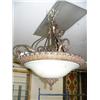 Image 3 : Outstanding Iron Hanging Chandelier, 36" tall and 29" wide  (74)