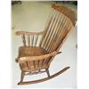 Image 1 : American Eastlake Style Cherry wood Rocker c.1900  (63)