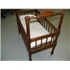 Image 2 : Outstanding American Walnut c.1860 Baby Cradle (63)