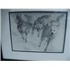 Image 3 : Pair of Fred Machetanz Prints from Books:  Dog Team, Old man with pipe, Frame Size 14" x 16"  (42)