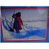 Image 5 : Lot of 4 Fred Machetanz Pictures from Book 9 1/2" x 11" Frame Size, Dog Team, Woman Ice Fishing, Man