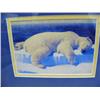 Image 2 : Lot of 2 Fred Machetanz Pictures from Book 9 1/2" x 11" Frame Size, Bear Sleeping on Ice, Man with D
