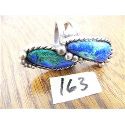 Outstanding old Pawn Turquoise and Silver Ring, Very Heavy  (37)