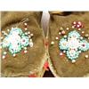 Image 3 : Old Children's Beaded Mukluks, c.1950  with Ooguruk Seal Hide with Original Chewed soles  (1)