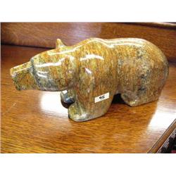 12" Soapstone Bear by Michael Scott (1)