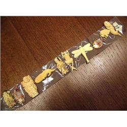 Lot of 10 imported Bone Carvings  (1)