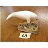 Image 1 : 3" White Ivory Whale by Mike S. of Diomede, AK  (33)