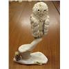 Image 1 : 7" 2 Owls carved in Bone by Ling  (33)