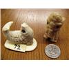 Image 1 : Lot of Bone 2" Seal and Bone 2" Mammoth (33)