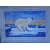 Image 1 : Print signed and numbered 27/200, Polar Bear by P.B. Doosuntia 1997, Frame Size 20" x 27"  (64)