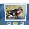 Image 15 : Complete Collection of 19 Alaska Medallion Issue Duck Stamp Prints, Matted and Framed from 1985 to 2