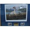 Image 6 : Complete Collection of 19 Alaska Medallion Issue Duck Stamp Prints, Matted and Framed from 1985 to 2