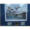 Image 7 : Complete Collection of 19 Alaska Medallion Issue Duck Stamp Prints, Matted and Framed from 1985 to 2