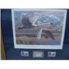 Image 1 : Utah Medallion Edition Duck Stamp Prints from 1986-1997 12 Pieces, (1990 is not medallion edition) (