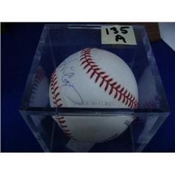 CHOICE on 5 Autographed Baseballs with Certificates in Individual Display Cases: D Reggie Jackson (5