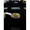 Image 1 : Size 6 Gold Nugget Ring with 2 Diamonds  (31)