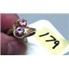 Image 1 : Size 7 1/4 14k Gold Ring with 2 Beautiful Amethysts  (31)