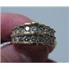 Image 1 : Size 7 1/4 Diamond Ring with 18 Diamonds (31)