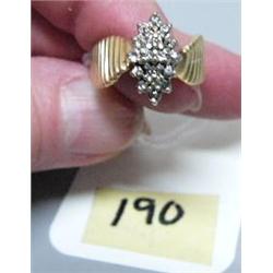 Multi-Diamond Ring with 15 Diamonds (31)
