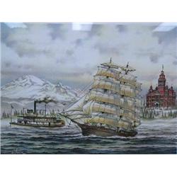 James Williamson Print 770/850  Image Size: 18" x 24" "Whatcom Heritage" (71)
