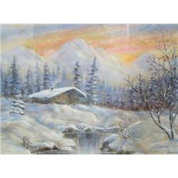 Original Pastel by Eunice Caraway 20" x 26" Image Size (67)