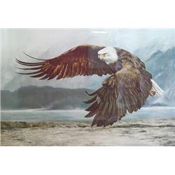 Annette Hartzell "The Beachcomber"  Print, 114/950 Image size: 20" x 30" 1983  (67)