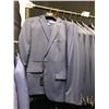 Image 2 : 12 BLUE PATTERNED SUIT JACKETS AND PANTS MIXED SIZES