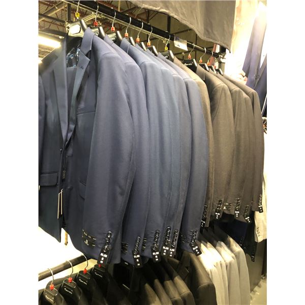 11 RENOIR SUIT JACKETS AND PANTS GREY AND BLUE MIXED SIZES