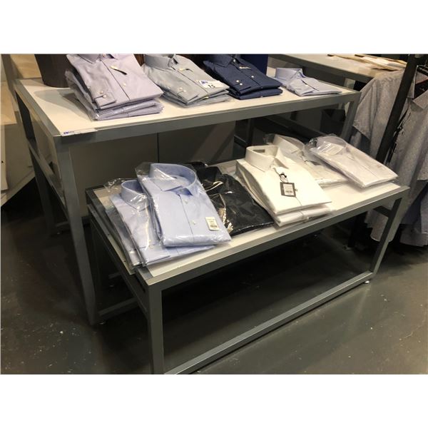 6 MISC DISPLAY TABLES VARIOUS SIZES