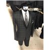 Image 1 : DARK GREY WOOL SUIT JACKET AND PANTS STYLE 800 APPROX 140 MIXED SIZES