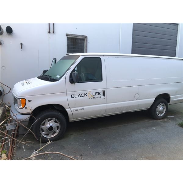 1997 WHITE FORD F50 CARGO VAN, VIN 1FTFS24L6VHA64525, ODO 2,53683KMS, GAS, RD, DENTS