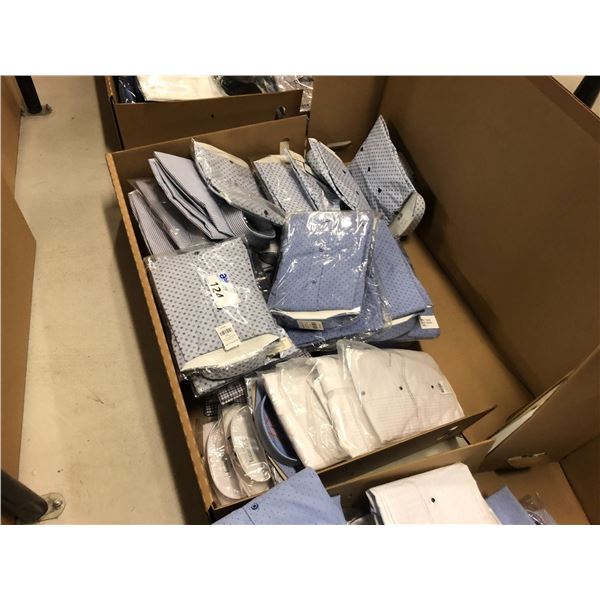 MIXED COLOUR MENS DRESS SHIRTS VARIOUS SIZES APPROX 35 SHIRTS