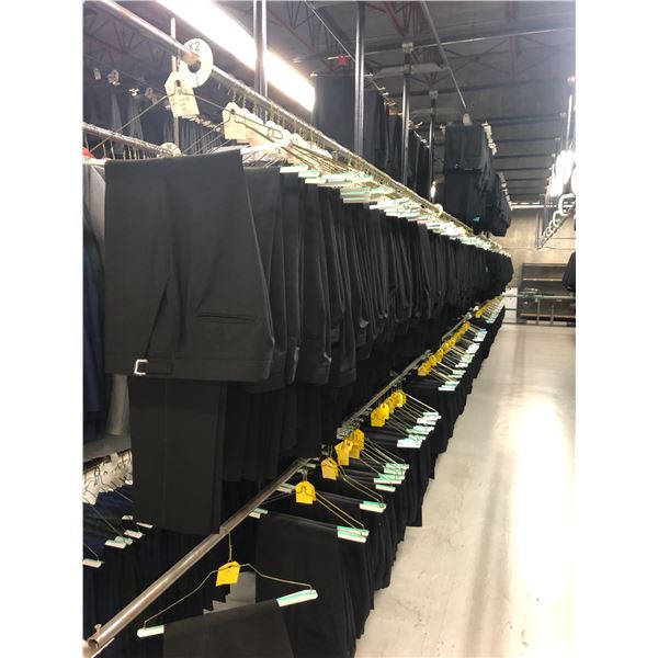 BLACK WOOL PANTS  APPROX 60 MIXED SIZES