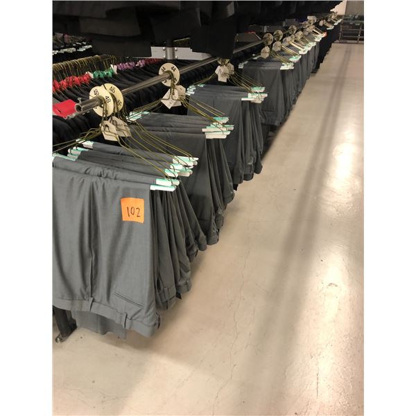 GREY WOOL PANTS  APPROX 100 MIXED SIZES