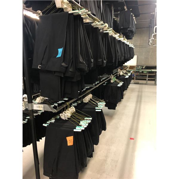 BLACK WOOL PANTS  APPROX 150 MIXED SIZES