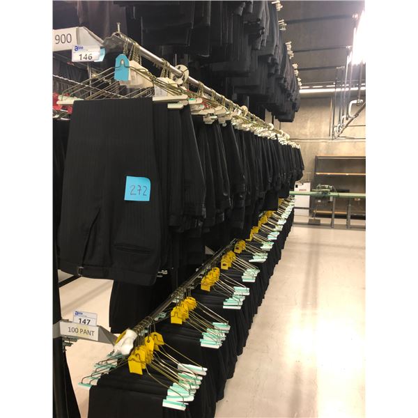 BLACK WOOL PANTS  APPROX 270 MIXED SIZES