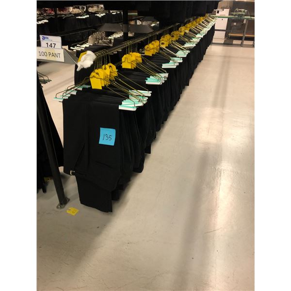 BLACK WOOL PANTS  APPROX 130 MIXED SIZES