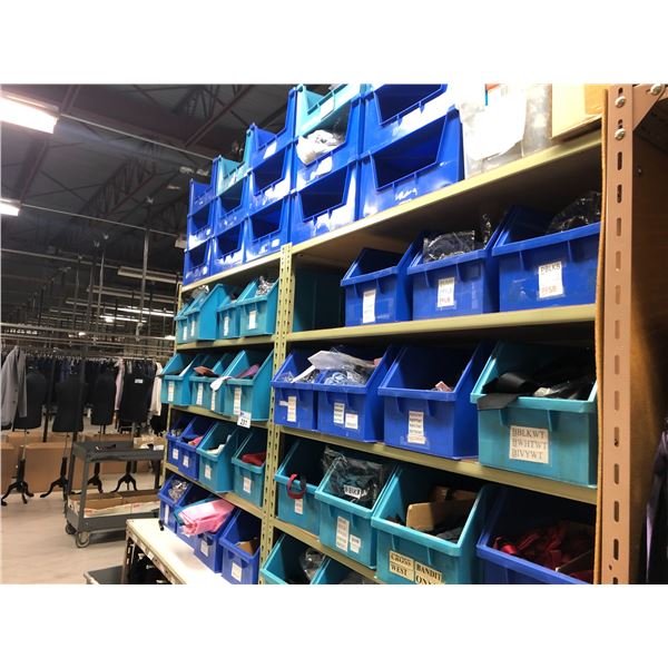 LARGE AMOUNT OF TIES AND POCKET SQUARES